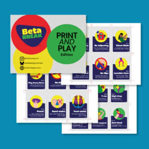 Beta Break Card Game (PRINT-AND-PLAY EDITION)
